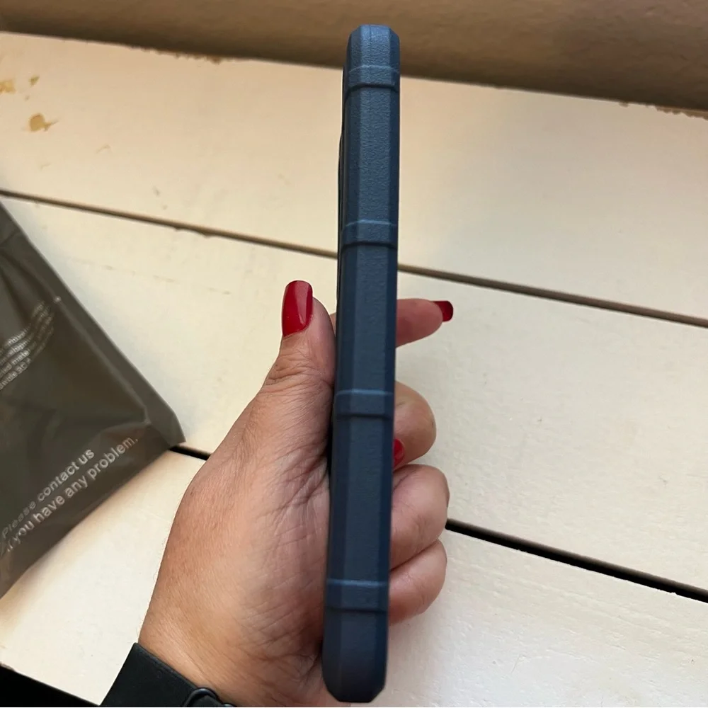 Beworlder Mobile Case Hard Cover Blue for Moto G Stylus